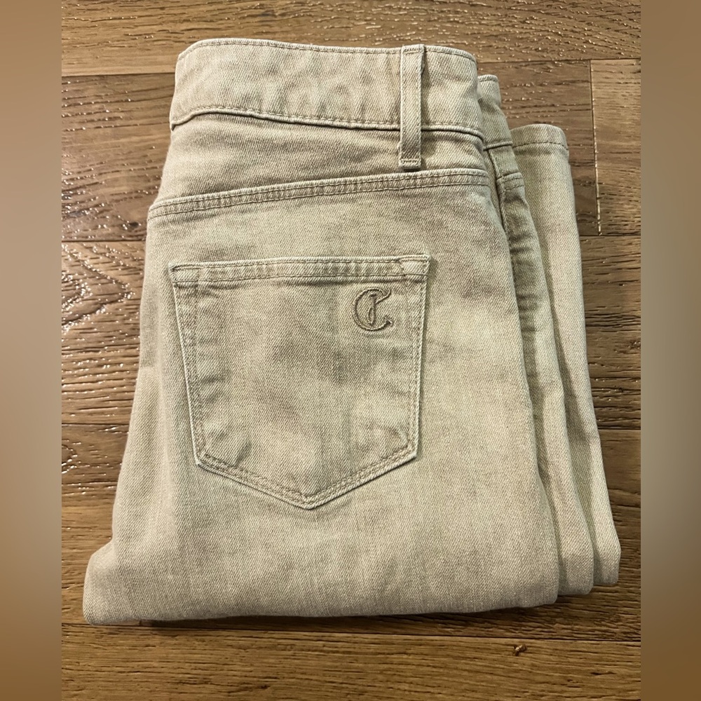 CJ by Cookie Johnson Beige Stretch Jeans – Women’s Size 26 Pre-Owned